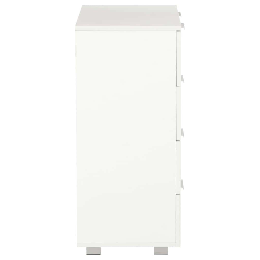 Sideboard High Gloss Chipboard White - Simple deals