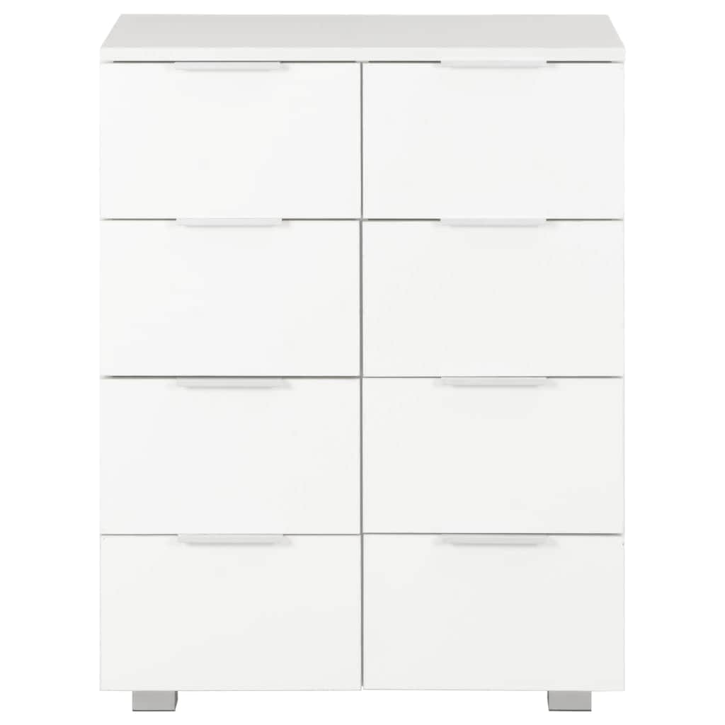 Sideboard High Gloss Chipboard White - Simple deals
