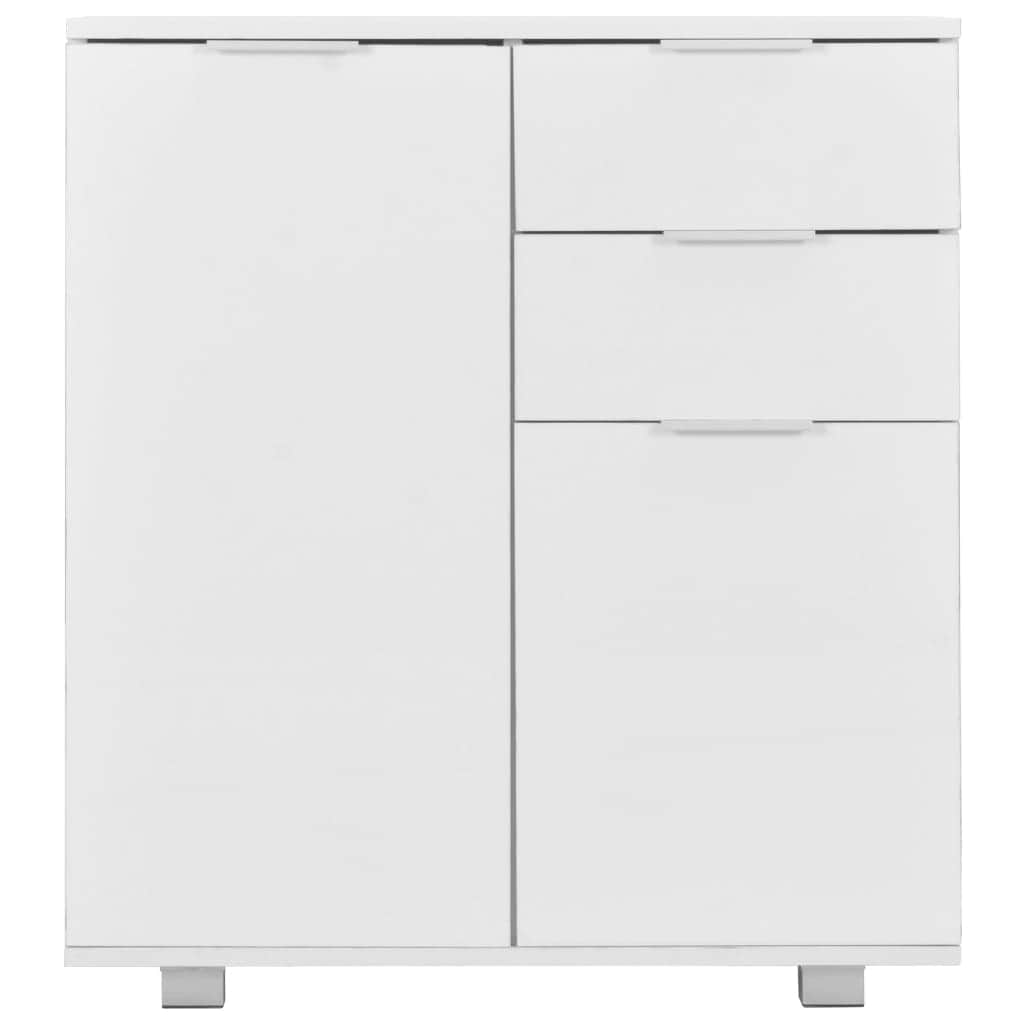 Sideboard High Gloss White Chipboard