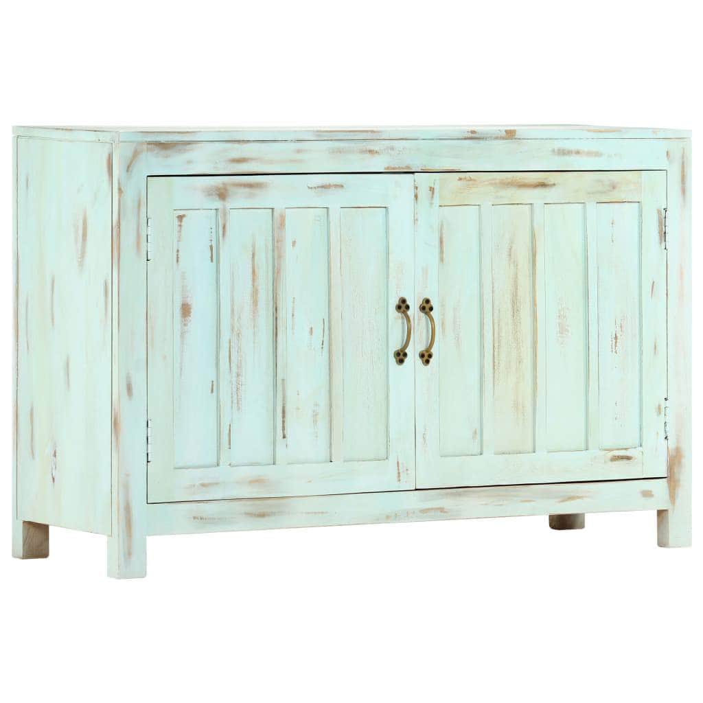 Sideboard Light Blue Solid Mango Wood