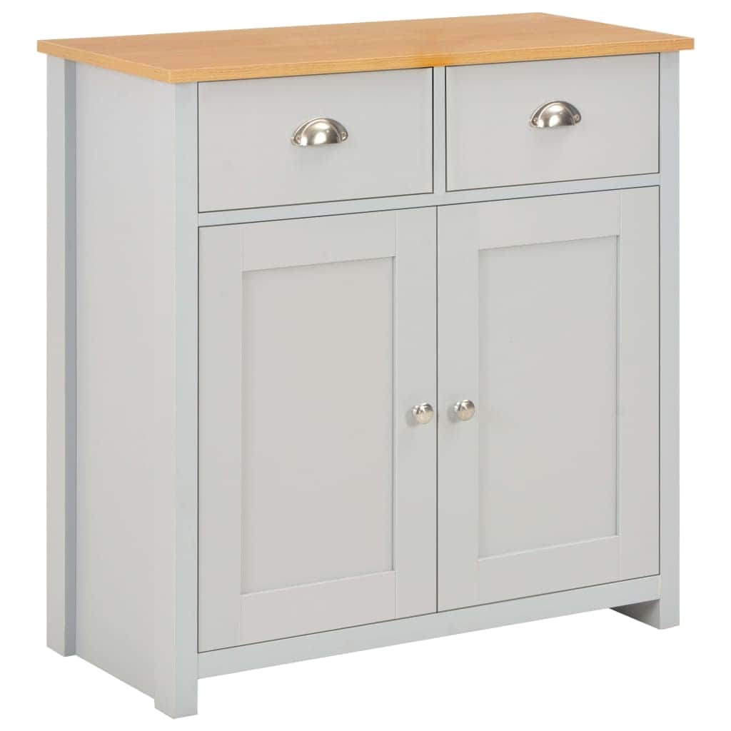Sideboard Storage Grey - Simple deals