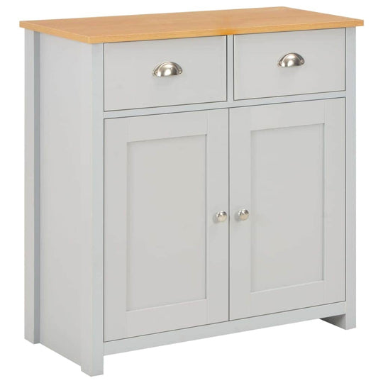 Sideboard Storage Grey - Simple deals