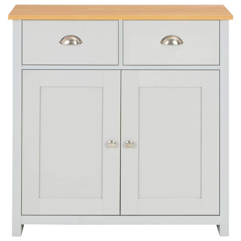 Sideboard Storage Grey - Simple deals