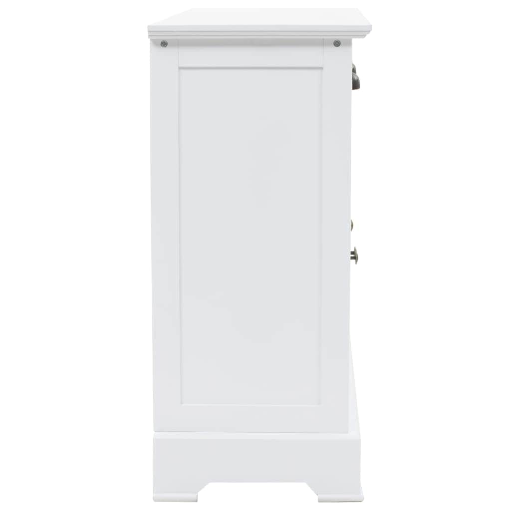 Sideboard with 3 Doors MDF and Pinewood