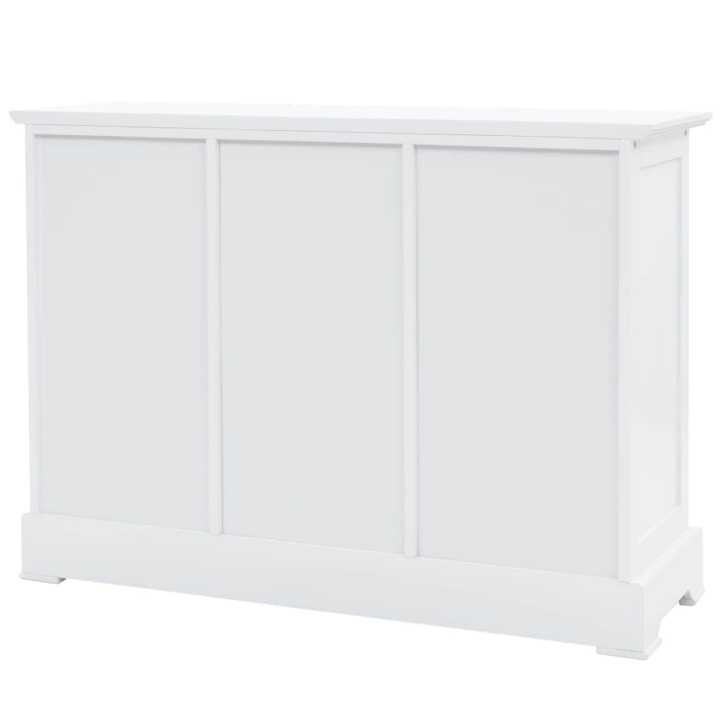 Sideboard with 3 Doors MDF and Pinewood