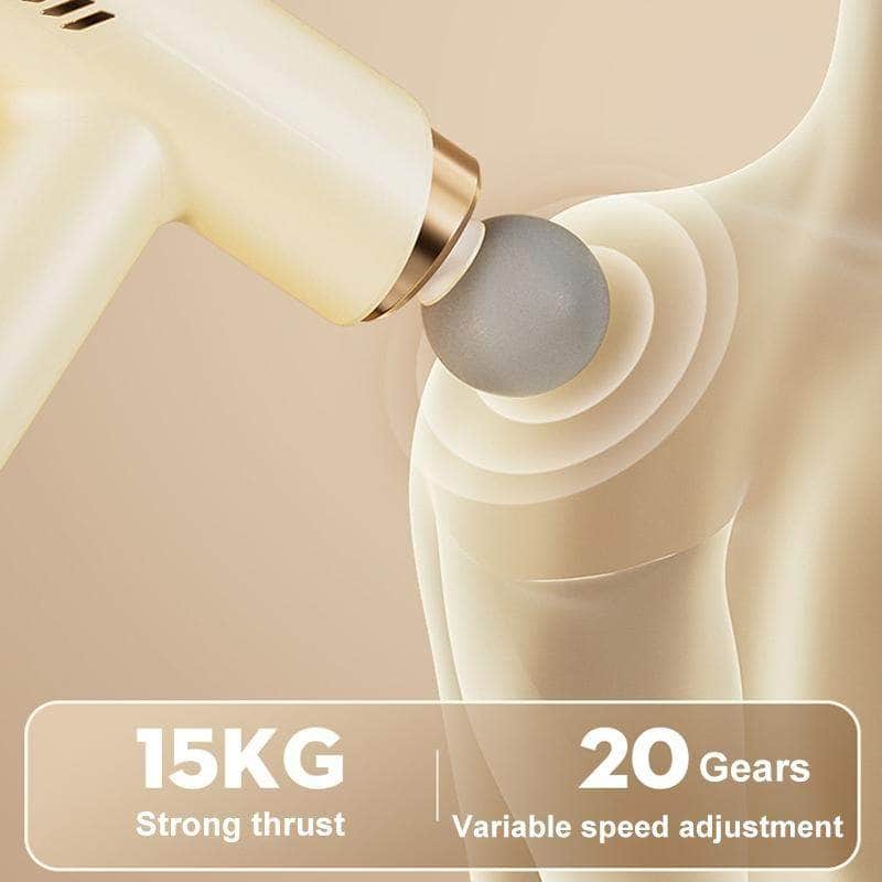 Silent Fascia Gun - Deep Tissue Massage Therapy
