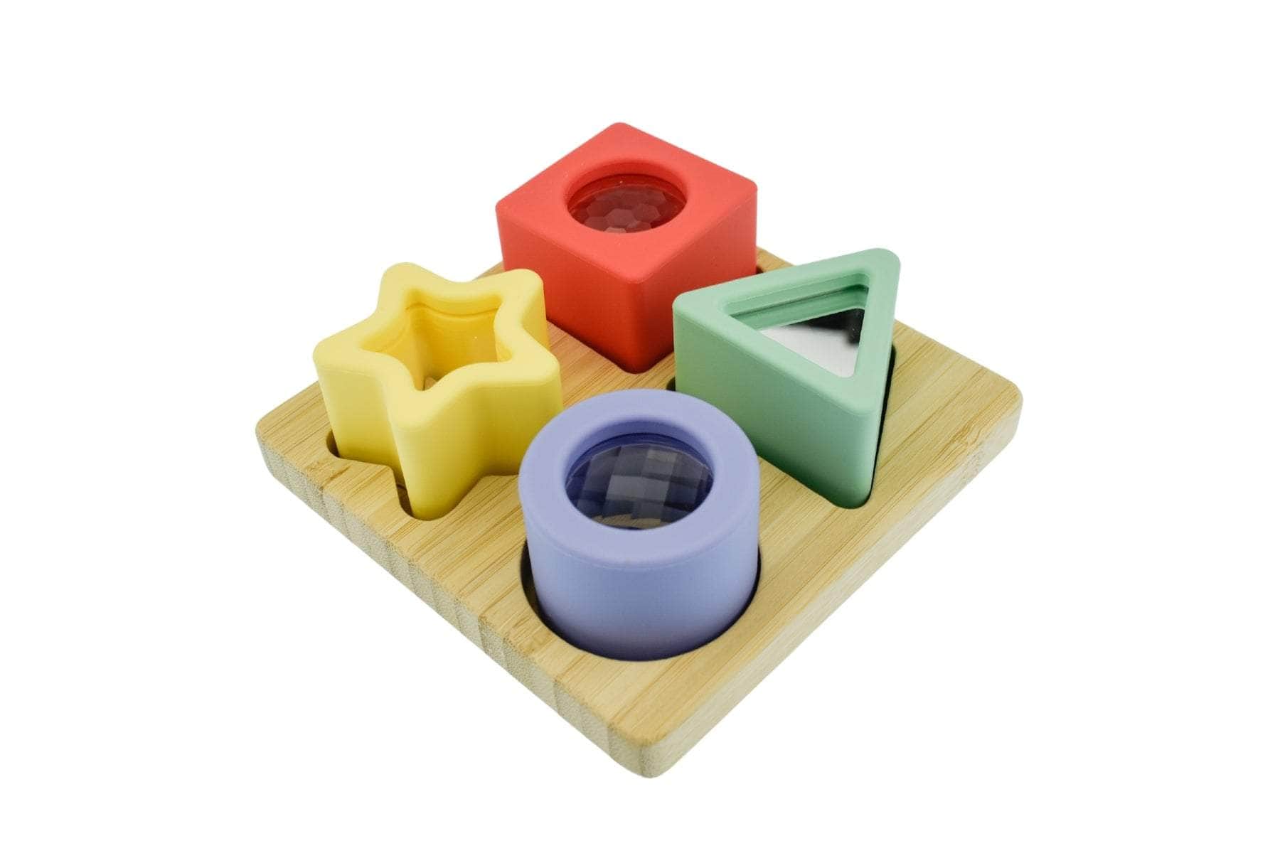 Silicone prism shape sorter