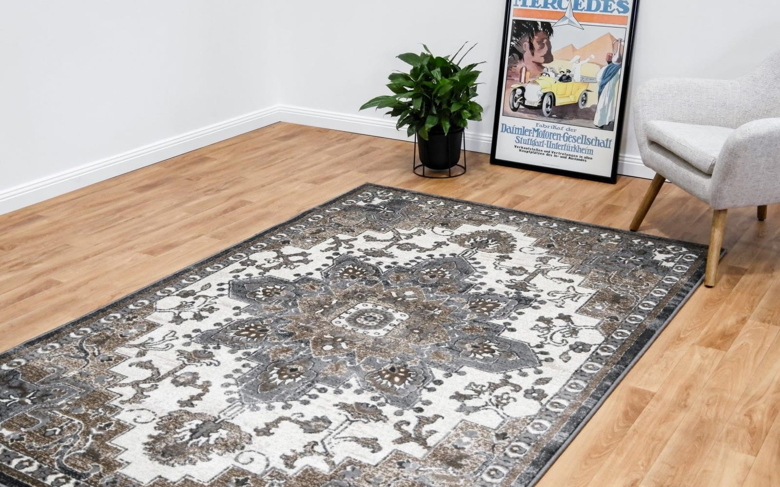 idr diss - Silky touch rug cream taupe/238 b8312/238