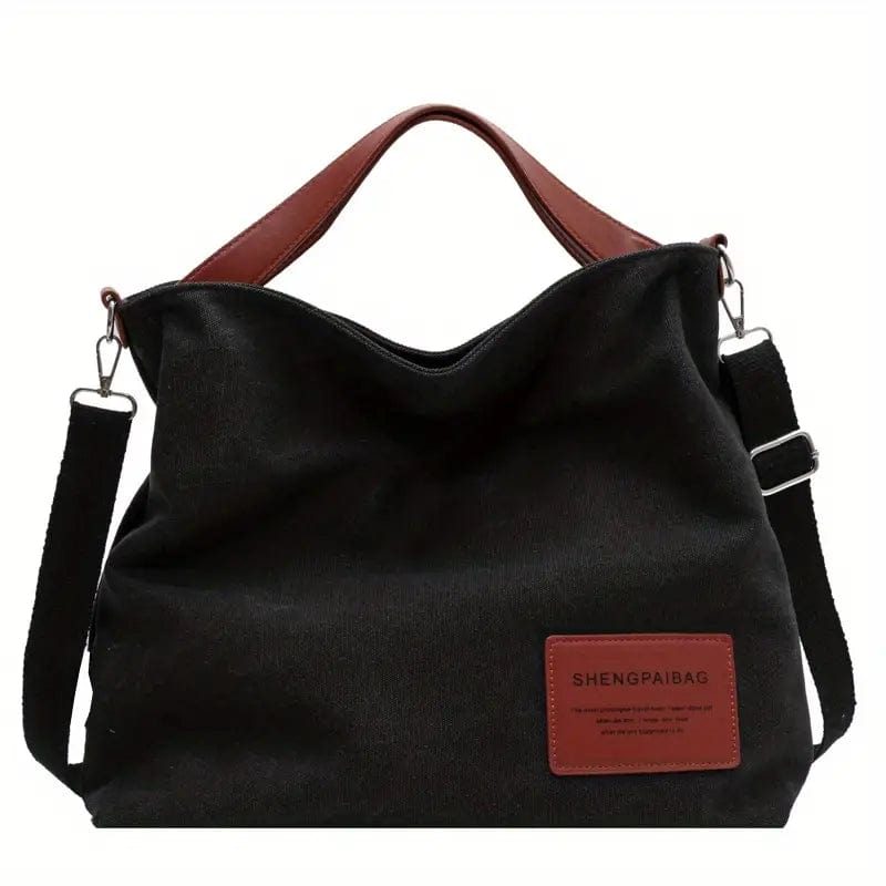 Simple Canvas Shoulder Bag for All-Match Fashionistas