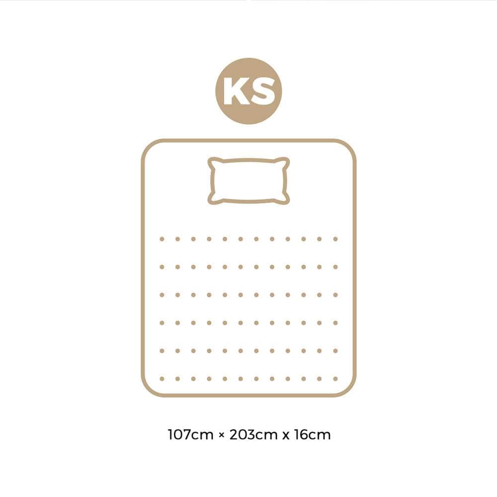 Simple Deals Mattress Boucle Bonnell Spring 16cm