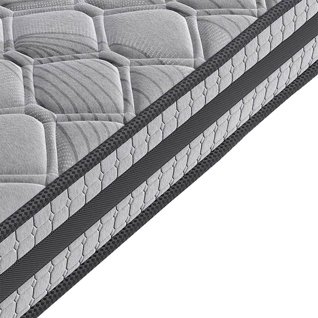 Simple Deals Mattress Spring Foam Medium Firm All Size 22CM Dark Grey  Q/D/KS