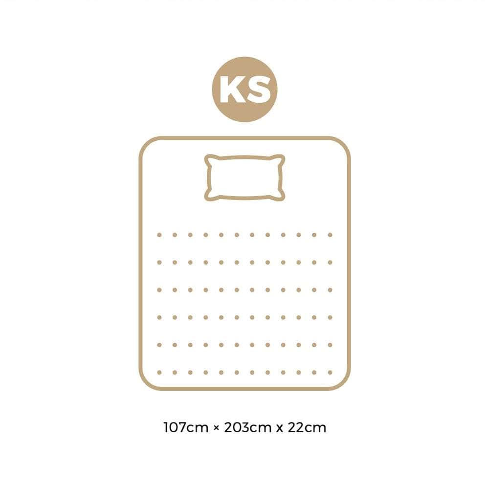 Simple Deals Mattress Tight Top Cool Gel Foam Pocket Spring 22cm