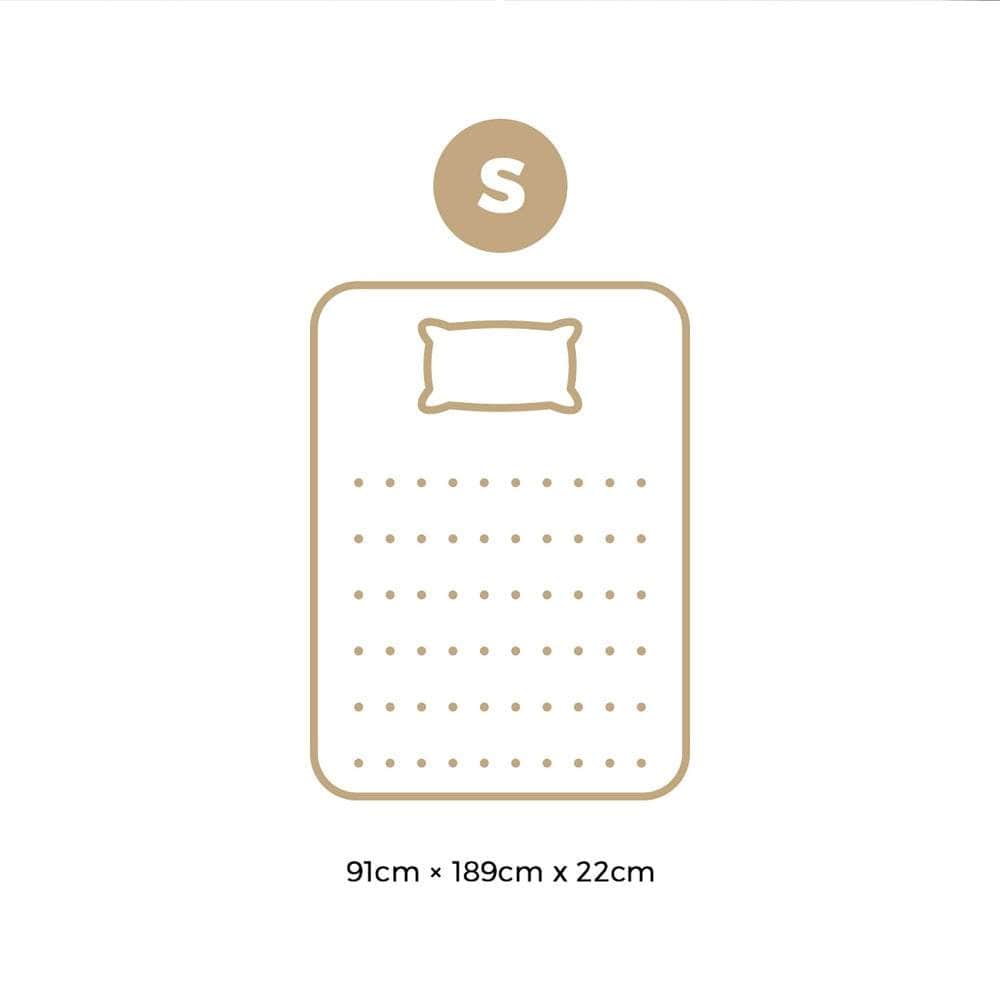 Simple Deals Mattress Tight Top Cool Gel Foam Pocket Spring 22cm