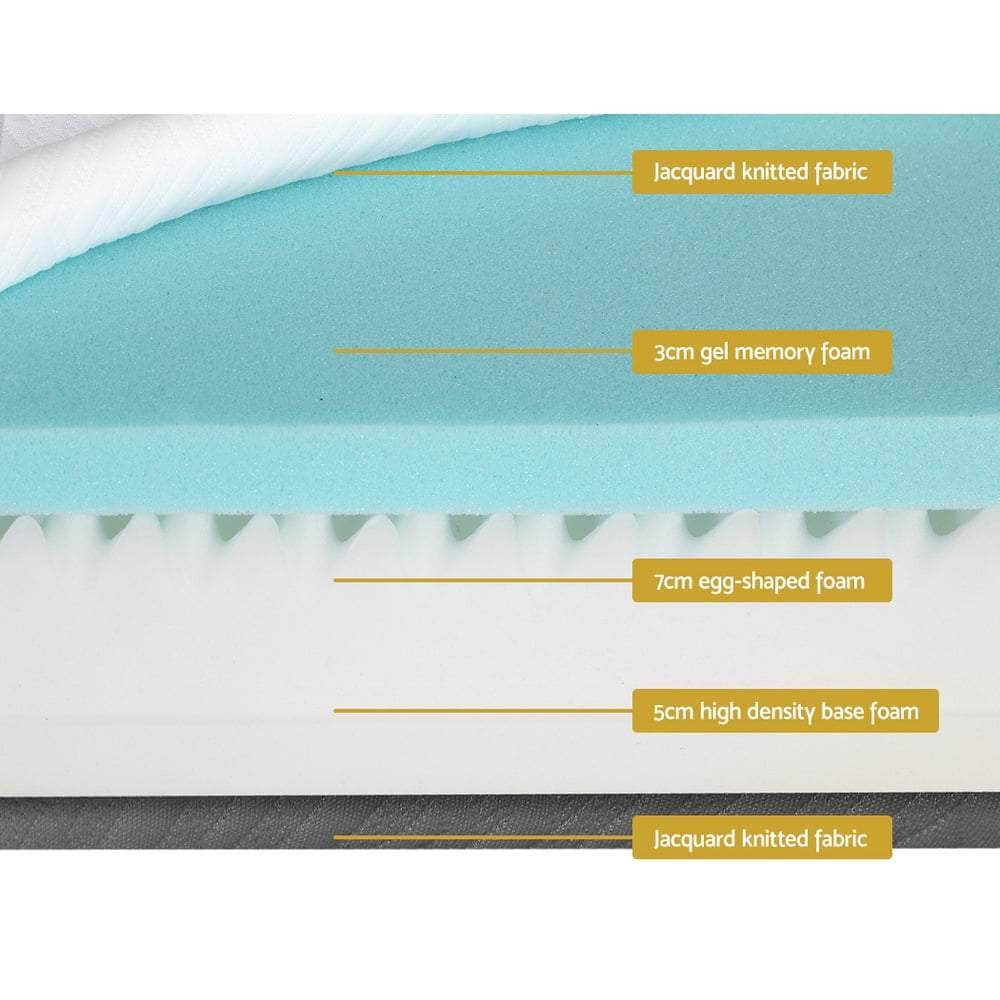 Simple Deals Queen/Double/King/Single Gel-Infused Memory Foam Mattress