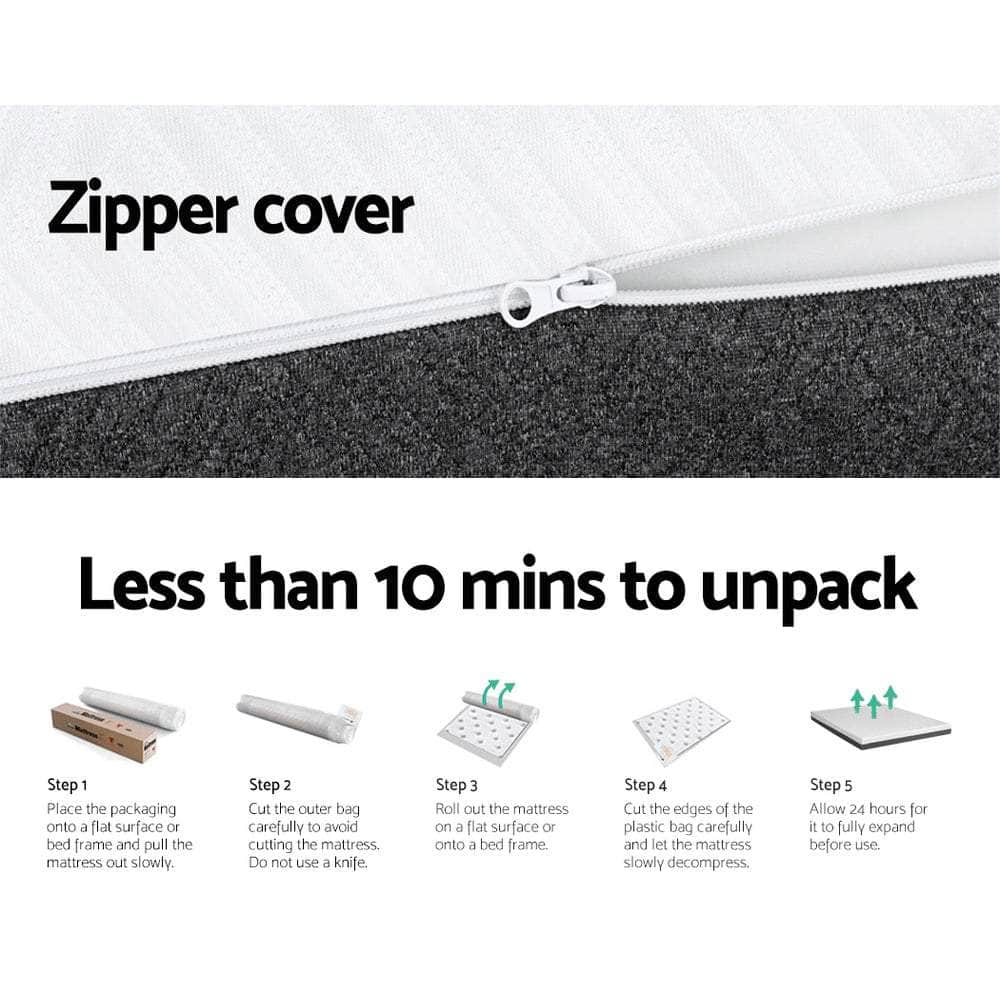 Simple Deals Queen/Double/King/Single Gel-Infused Memory Foam Mattress