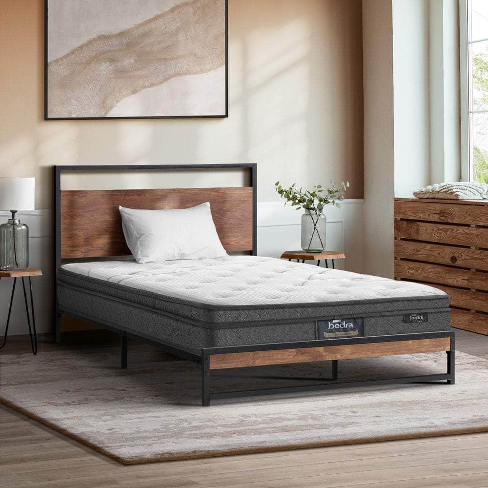 Single Mattress Bonnell Spring Tight Top 21CM