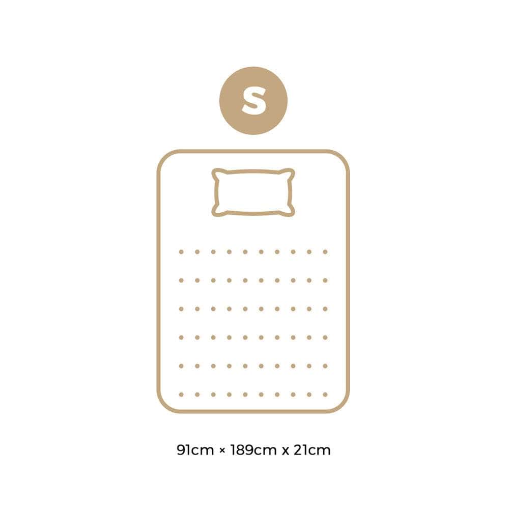 Single Mattress Bonnell Spring Tight Top 21CM