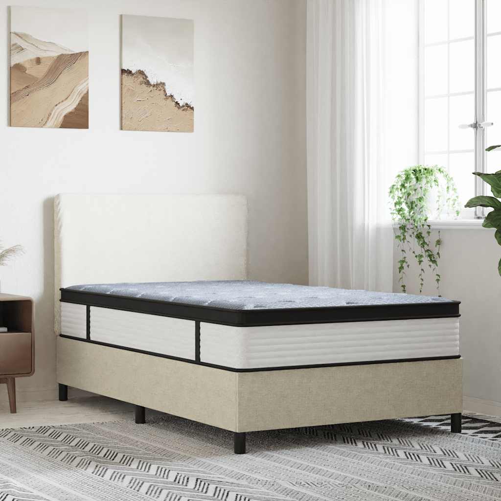 Single Medium Pocket Spring Mattress Fabric Foam Isolation Pad