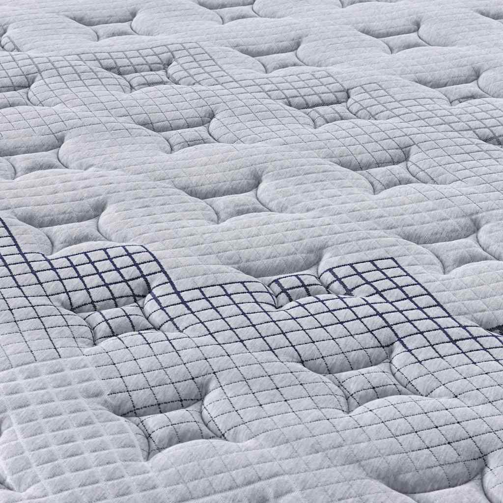 Single Medium Pocket Spring Mattress Fabric Foam Isolation Pad