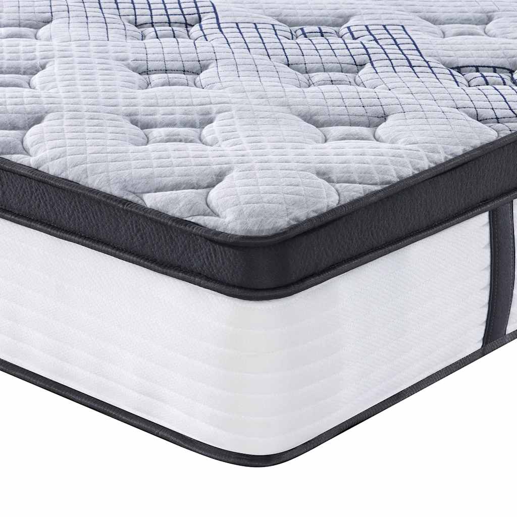 Single Medium Pocket Spring Mattress Fabric Foam Isolation Pad