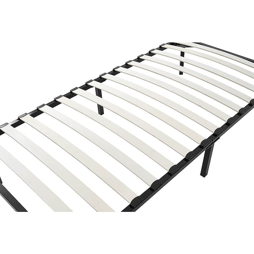 Single Metal Bed Frame Storage Design For Bedroom