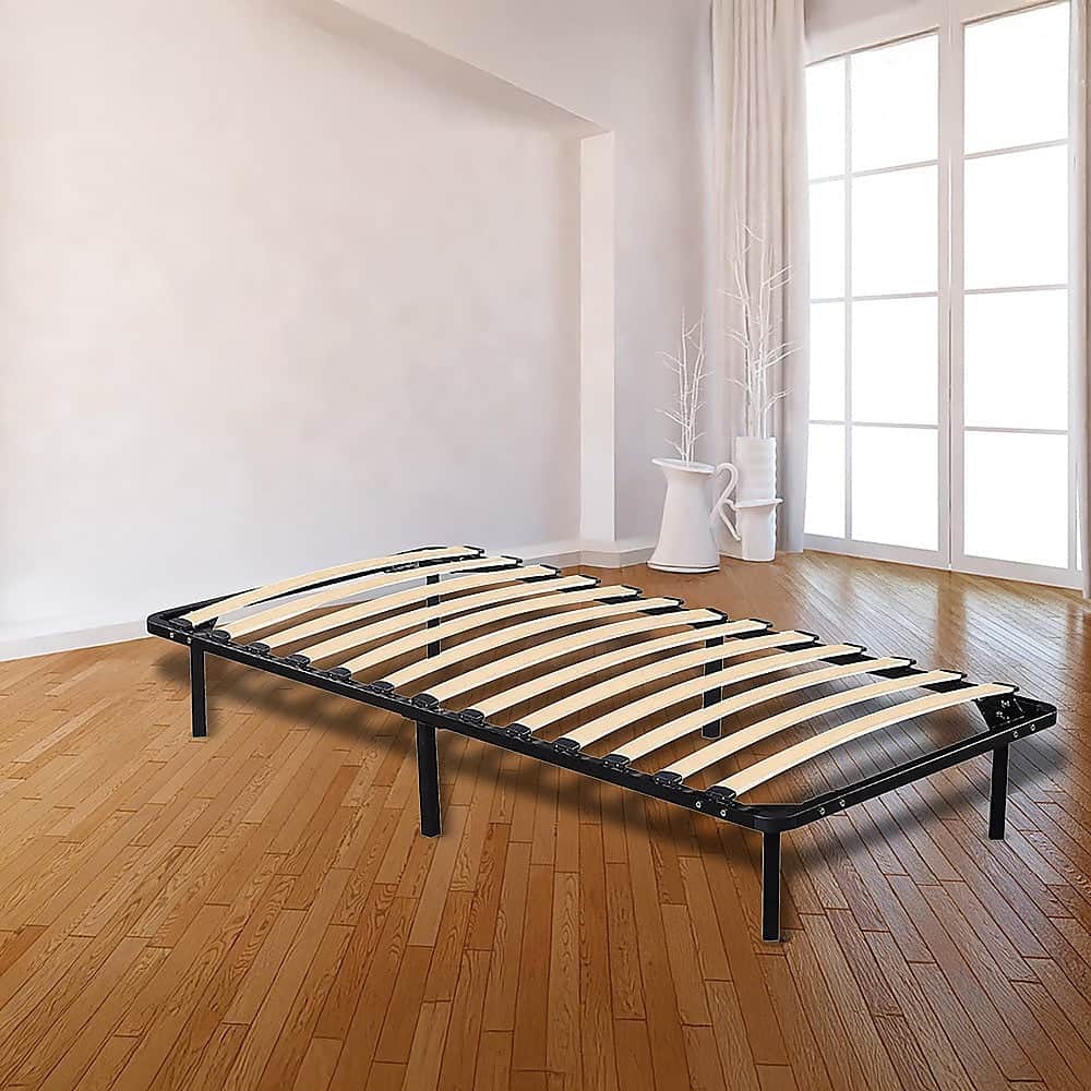 Single Metal Bed Frame Storage Design For Bedroom
