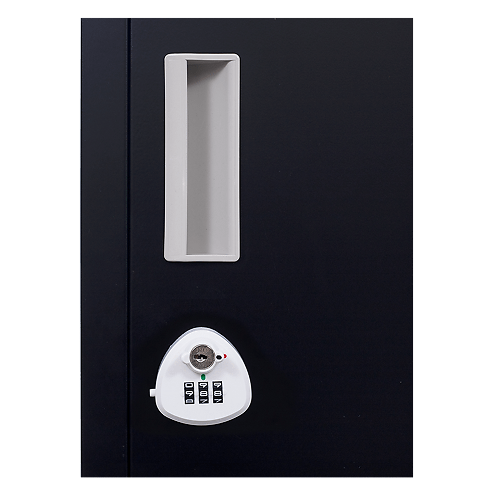 Six-Door Vertical Cabinet Spacious Storage For Gym And Office