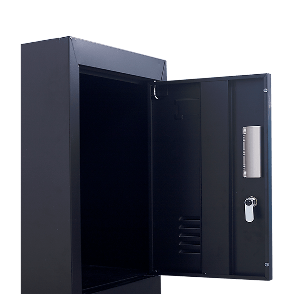 Six-Door Vertical Cabinet Spacious Storage For Gym And Office