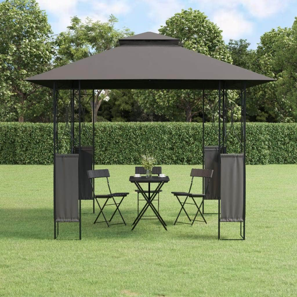 Sizzler Shade: Anthracite Steel BBQ Gazebo