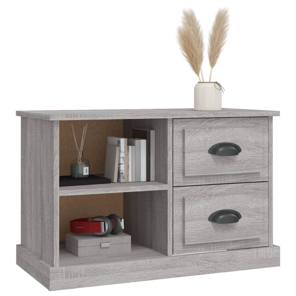 Sleek and Stylish Engineered Wood TV Stand in White Finish