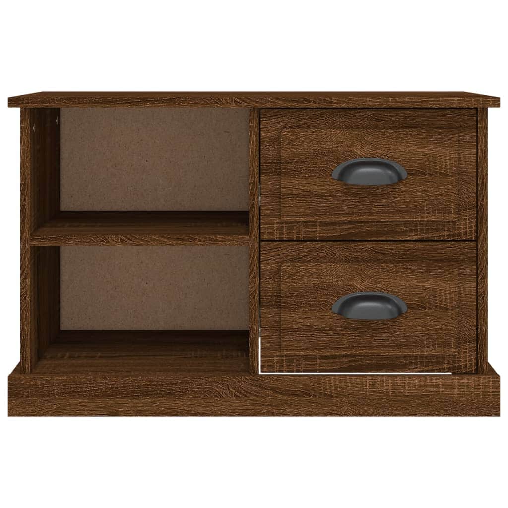 Sleek and Stylish Engineered Wood TV Stand in White Finish