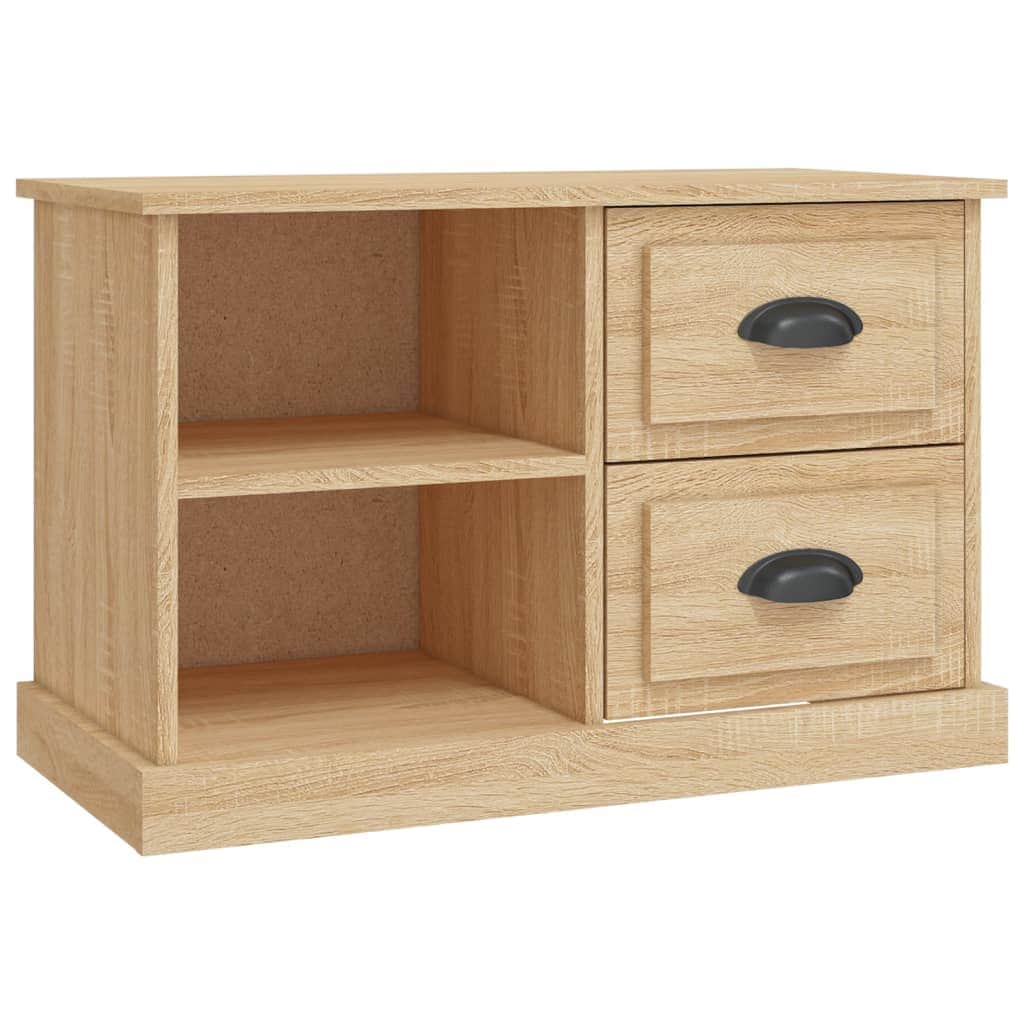 Sleek and Stylish Engineered Wood TV Stand in White Finish