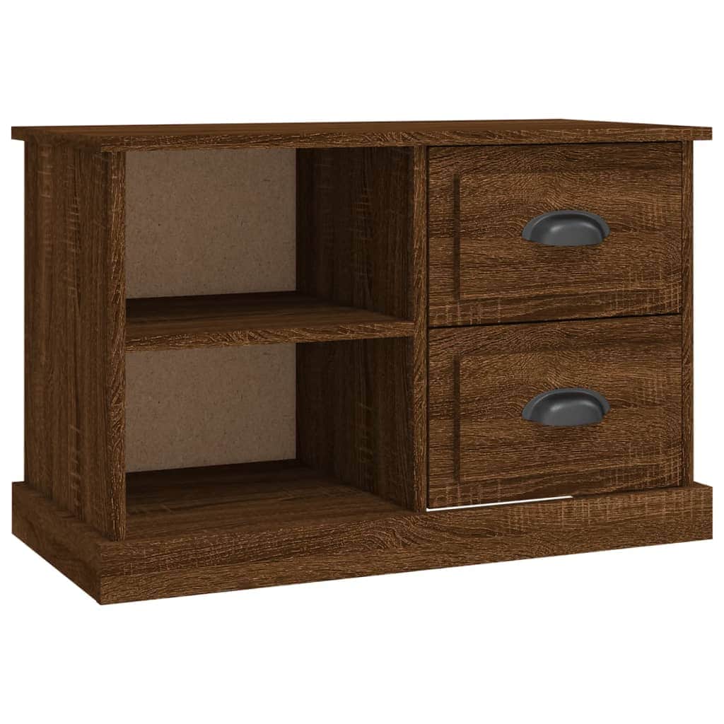 Sleek and Stylish Engineered Wood TV Stand in White Finish