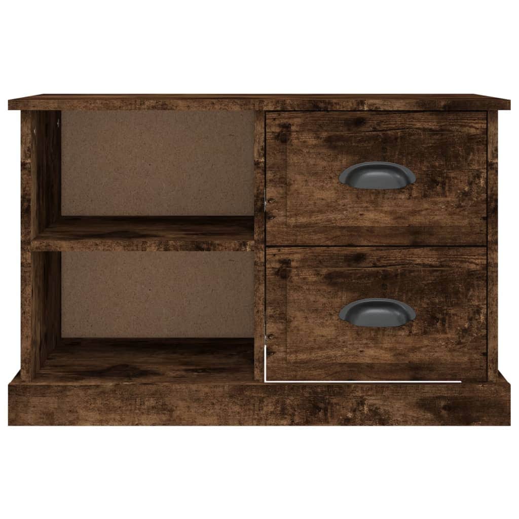Sleek and Stylish Engineered Wood TV Stand in White Finish