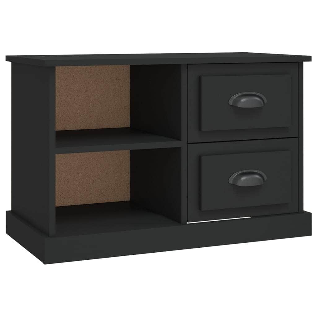 Sleek and Stylish Engineered Wood TV Stand in White Finish