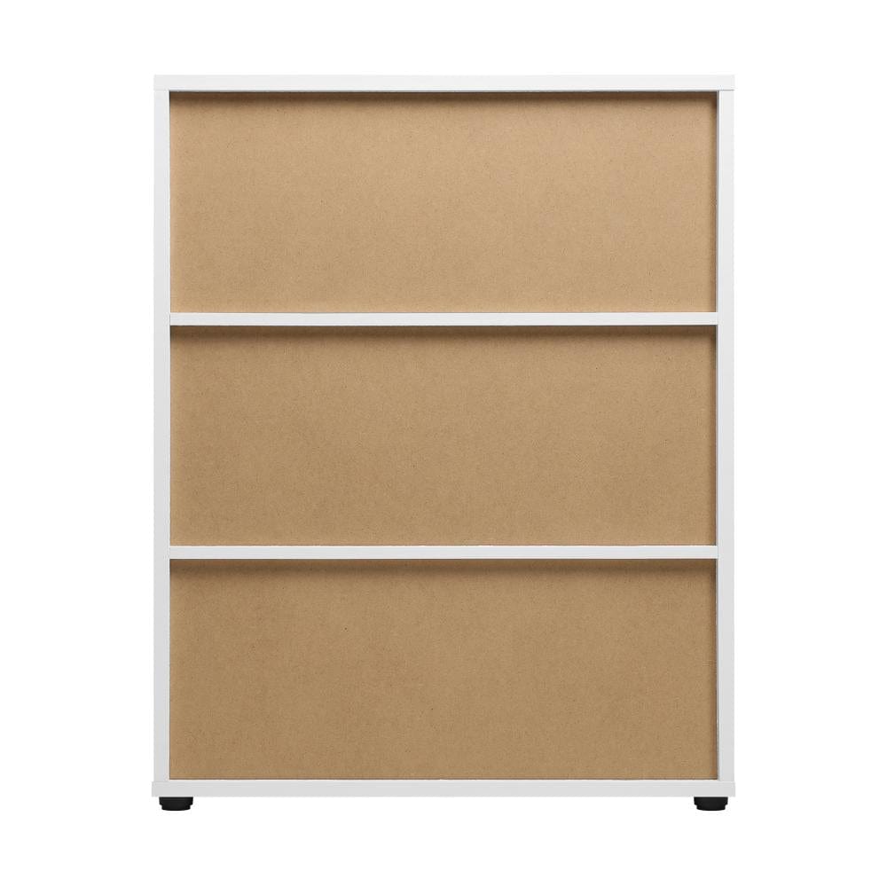 Sleek and Stylish: Versatile Sideboard Cupboard for Bathroom Storage-Natural beige\White