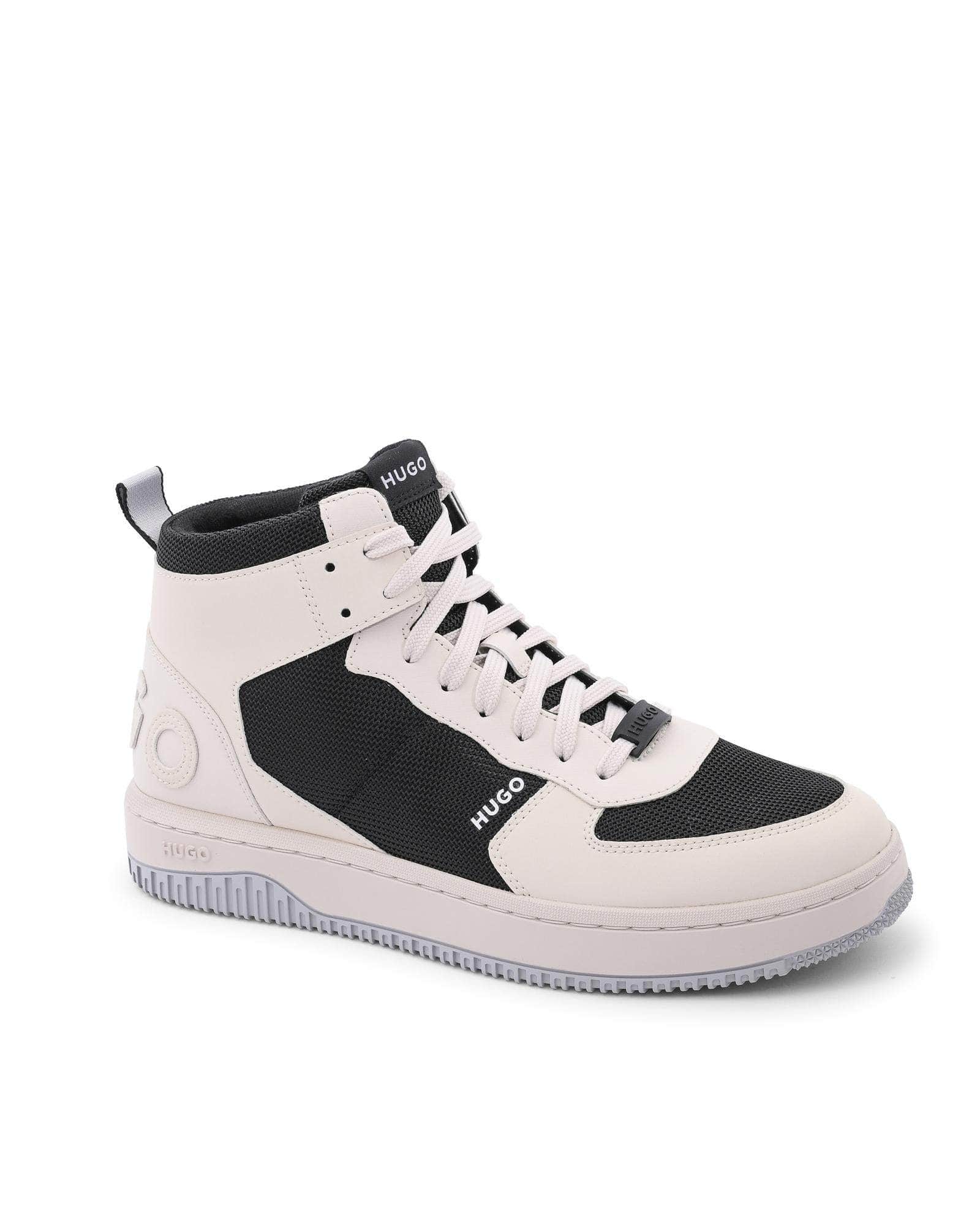Sleek Sophistication Hugo Boss Beige High Tops