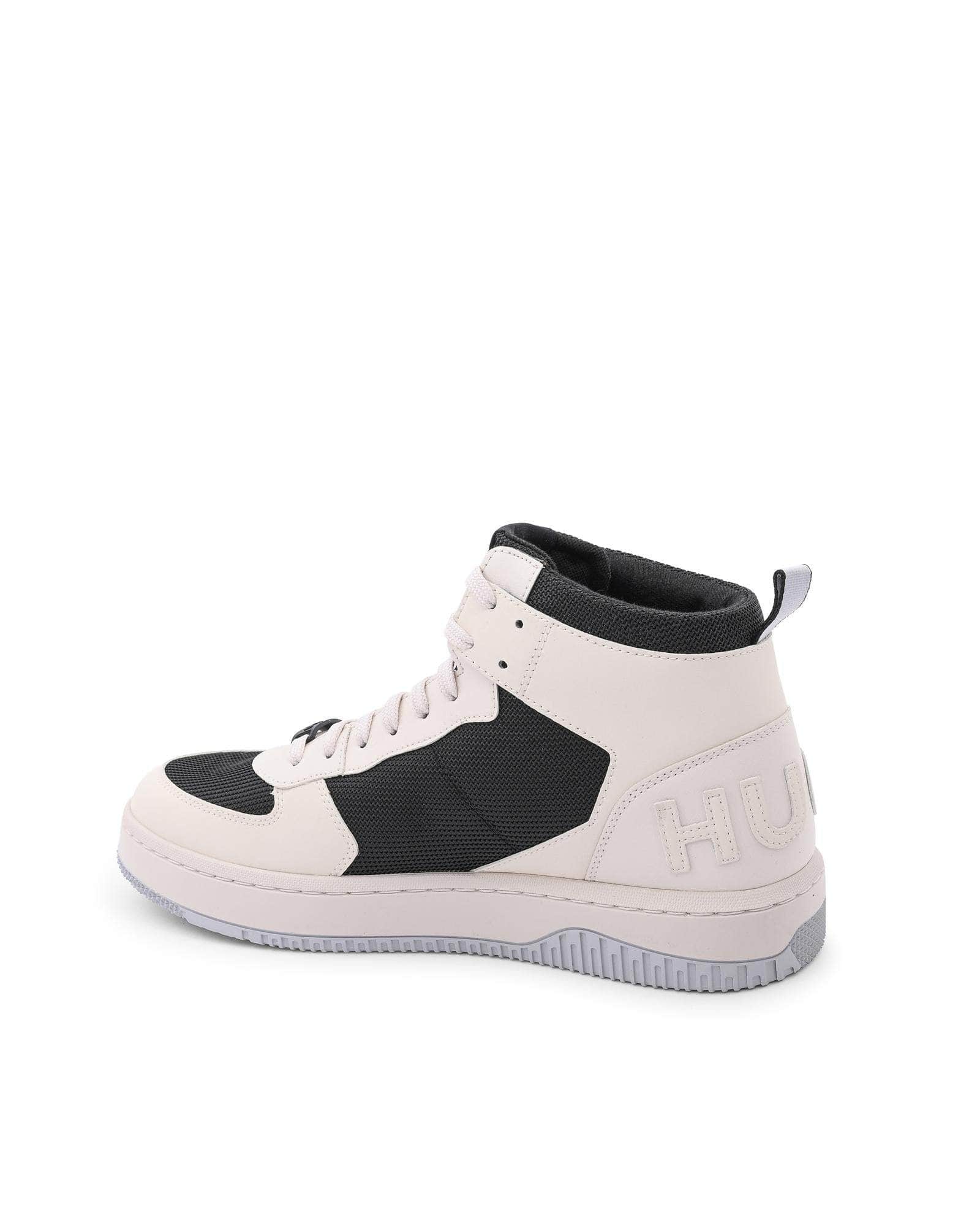 Sleek Sophistication Hugo Boss Beige High Tops