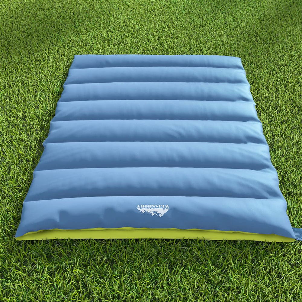 Sleeping Bag Double Bags Thermal Camping Hiking Tent Brown -5°C | Double