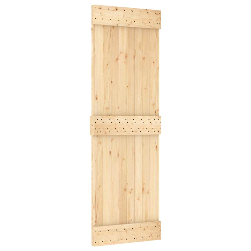 Sliding Door with Hardware Set  Solid Wood Pine