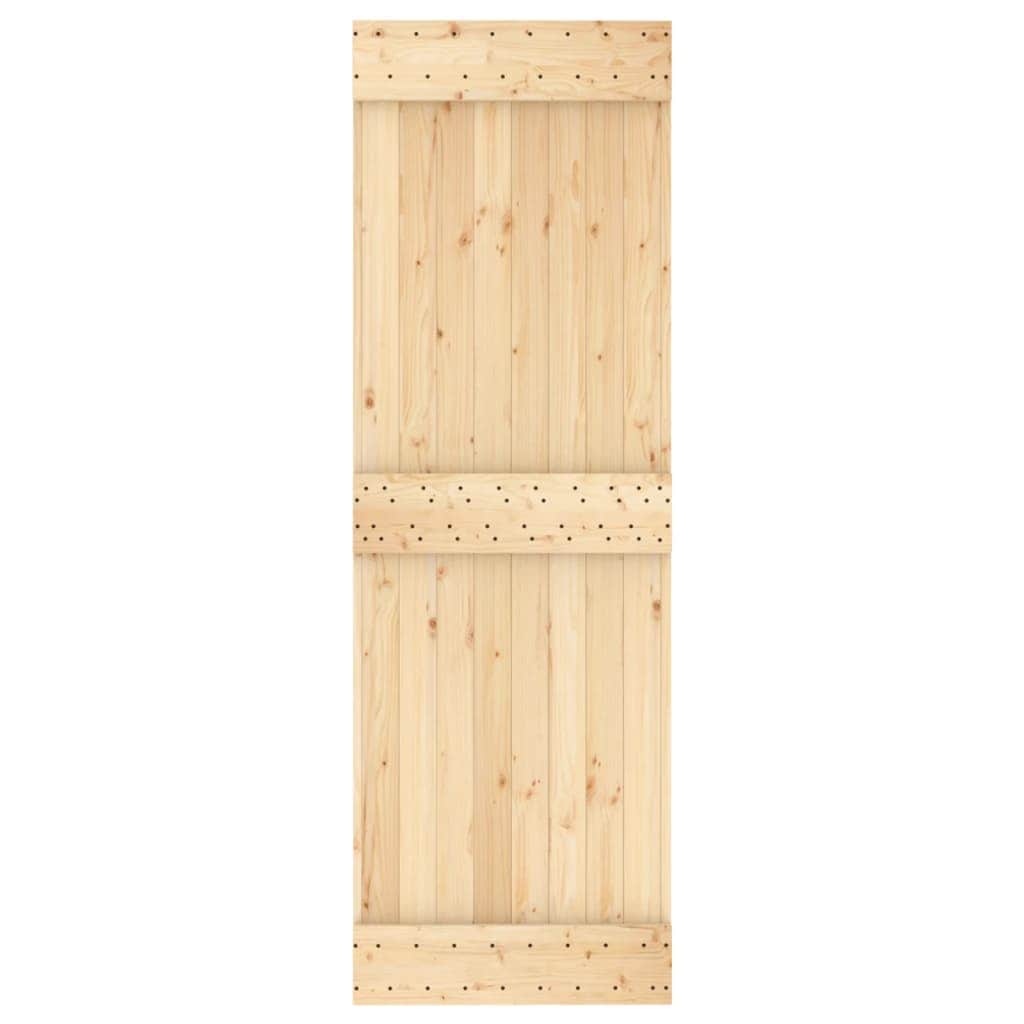 Sliding Door with Hardware Set  Solid Wood Pine