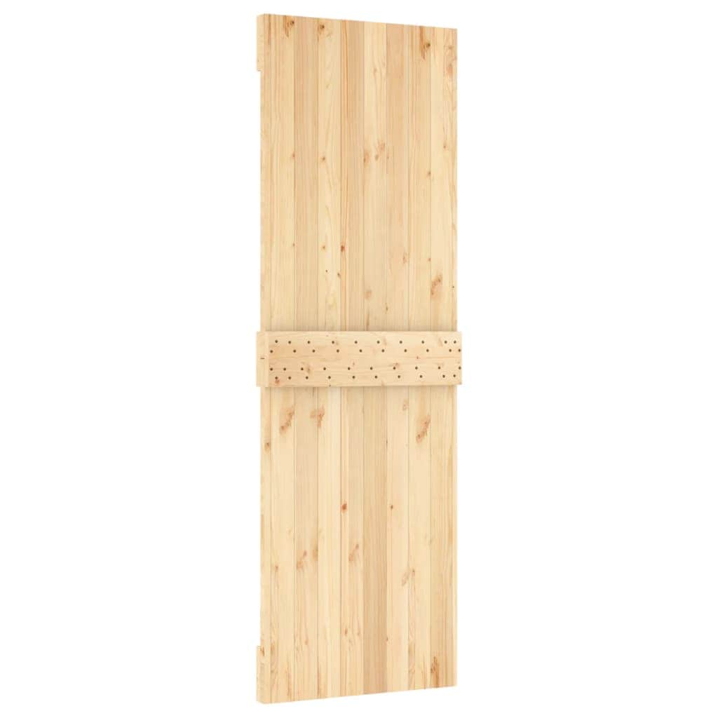 Sliding Door with Hardware Set  Solid Wood Pine