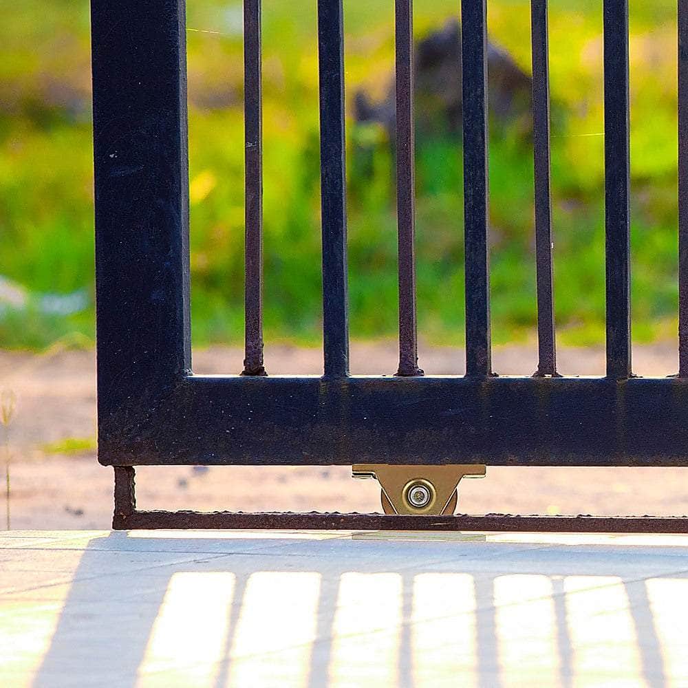 Sliding Gate Hardware Accessories Kit - 6M Track, Wheels