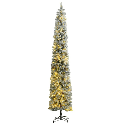 Slim Christmas Tree 300 LEDs, Ball Set 300/270 cm