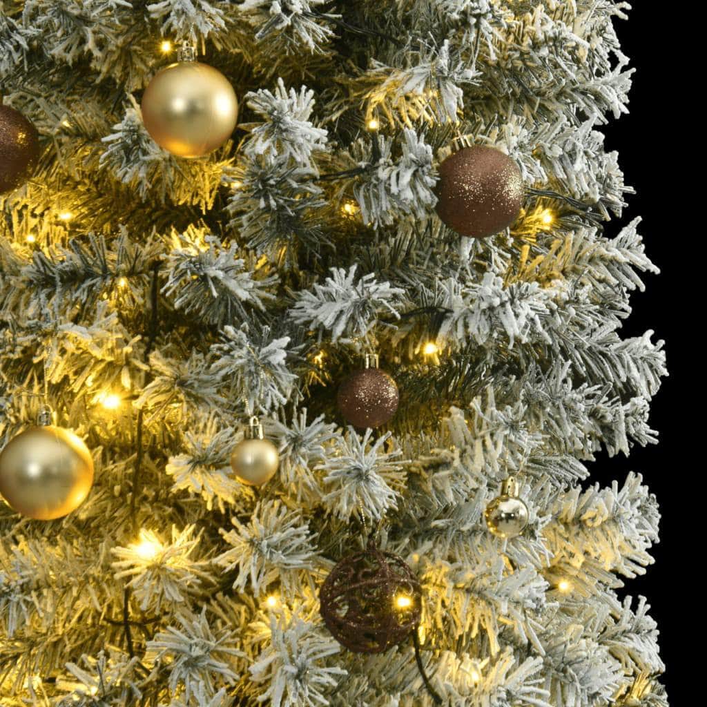 Slim Christmas Tree 300 LEDs, Ball Set 300/270 cm