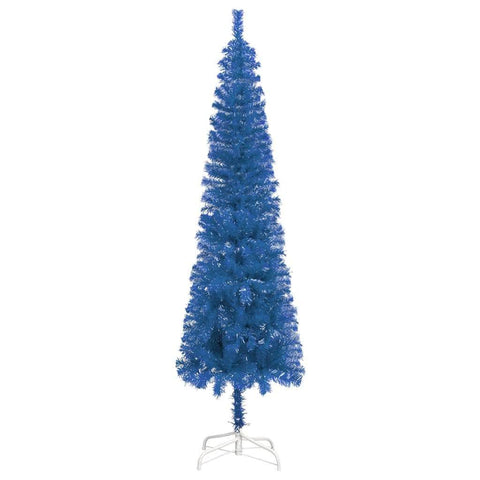 Slim Christmas Tree Blue 240 cm
