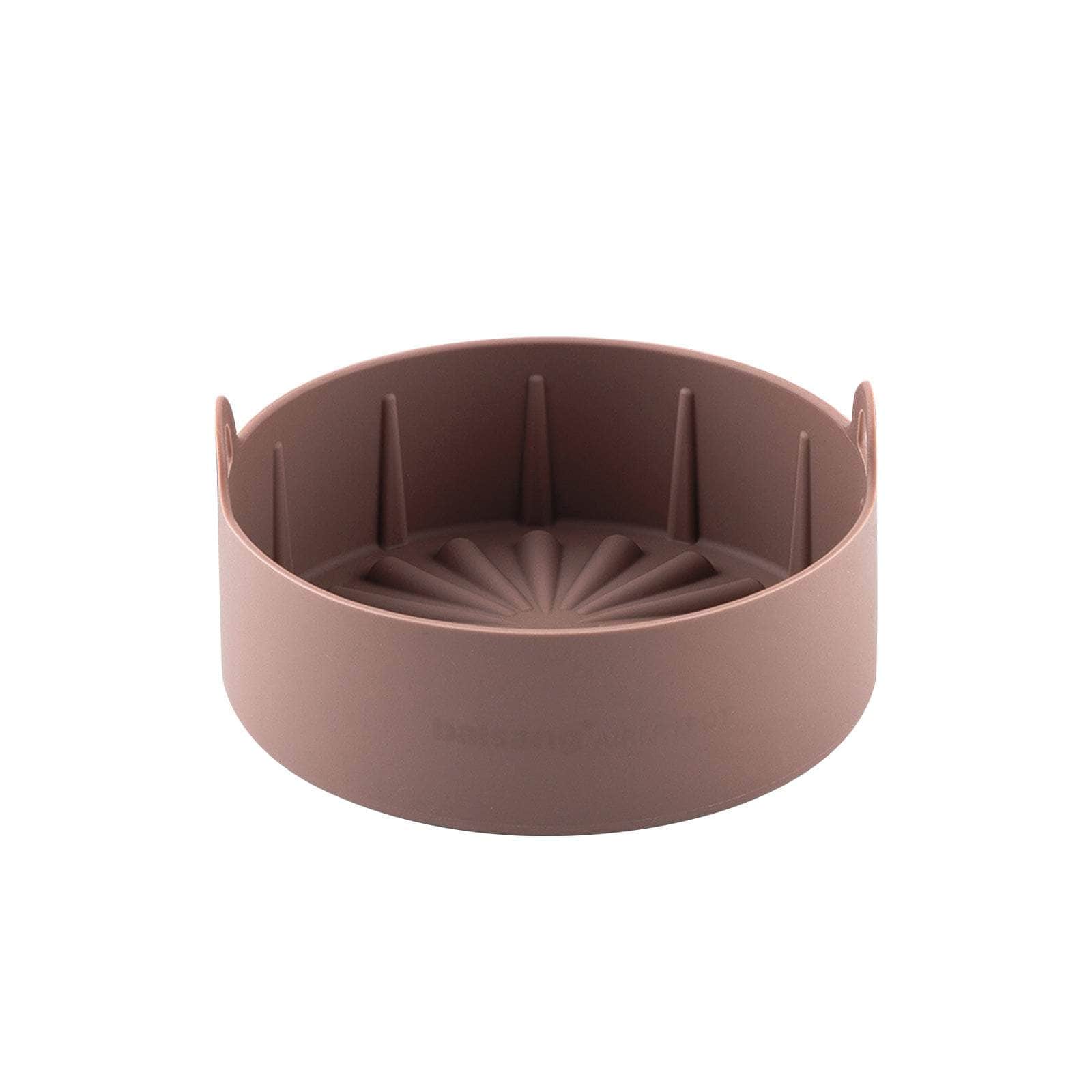 Small Chocolate Airfryer Reusable Silicone Pot Nonstick Nontoxic