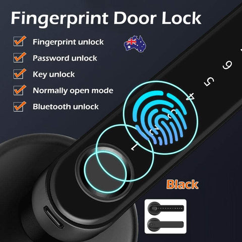 Smart Door Lock: Fingerprint, Bluetooth, App Access