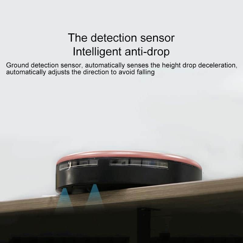 Smart Household Robot Vacuum Cleaner Automatic Sweeping Mop Grey