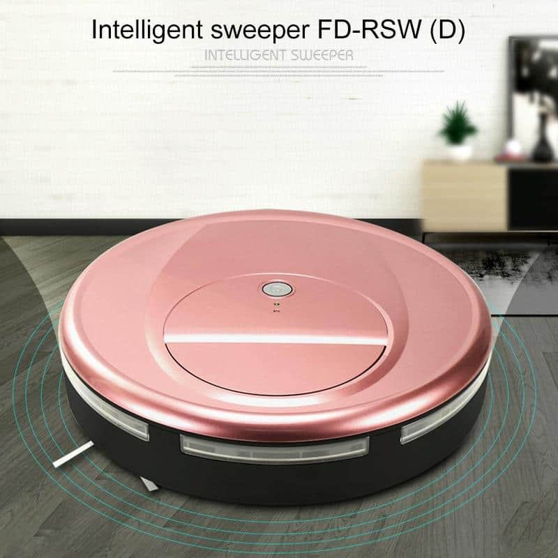 Smart Household Robot Vacuum Cleaner Automatic Sweeping Mop Grey